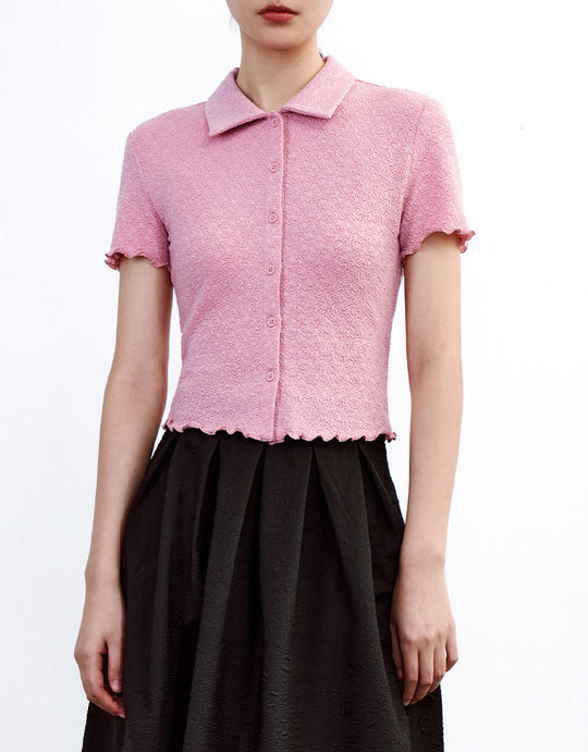 표준 폴로 스키니 티셔츠