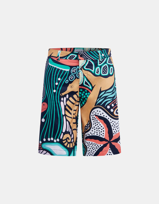 바다 동물 프린트 반바지