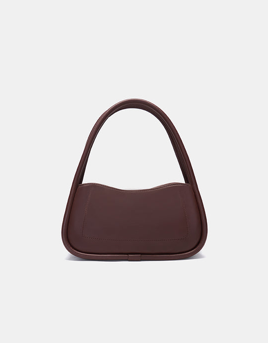 지퍼업 숄더 백