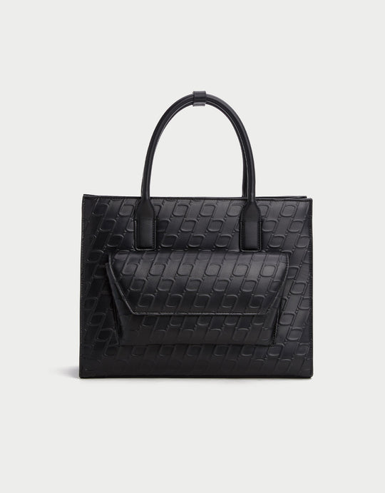 엠보싱된 토트백