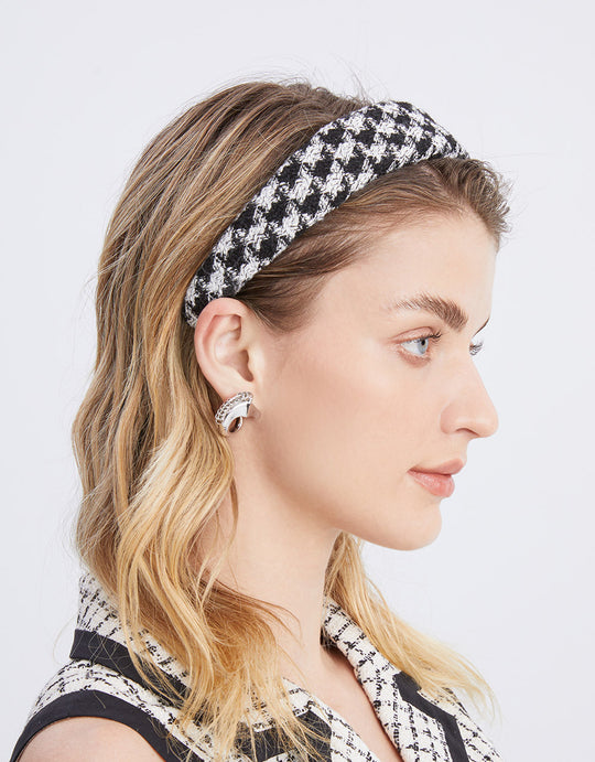 트위드 헤드밴드