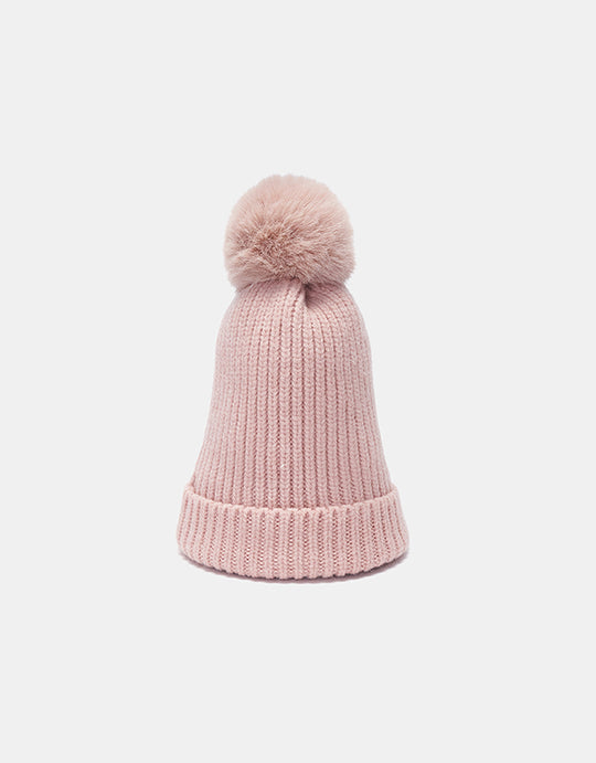 Pom 식 니트 모자