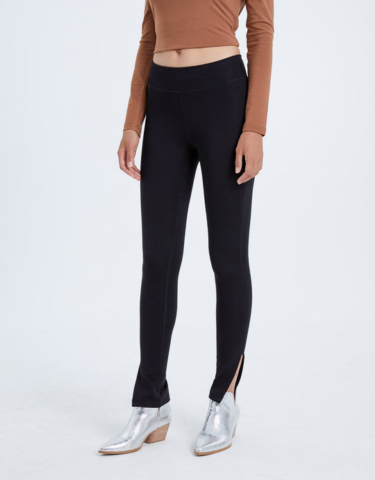 니트 롱 스키니핏 팬츠