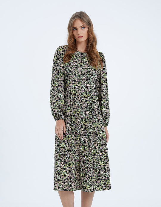 크루넥 A-Line 드레스