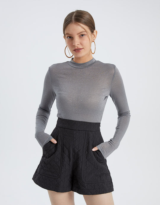 셔츠 슬리브 크루넥 레귤러 티셔츠