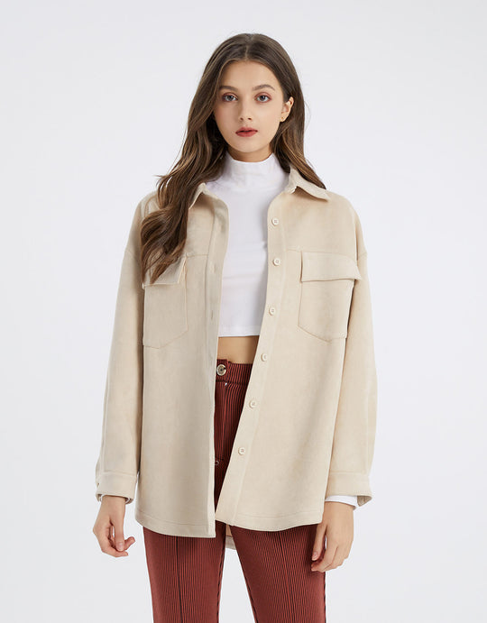 카라넥 스웨드 자켓