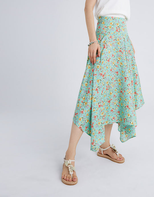 롱 A라인 스커트