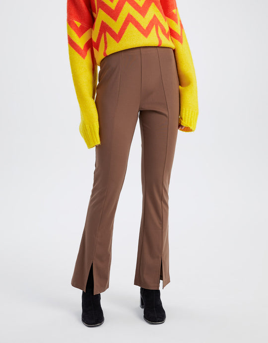 니트 롱 스키니핏 팬츠