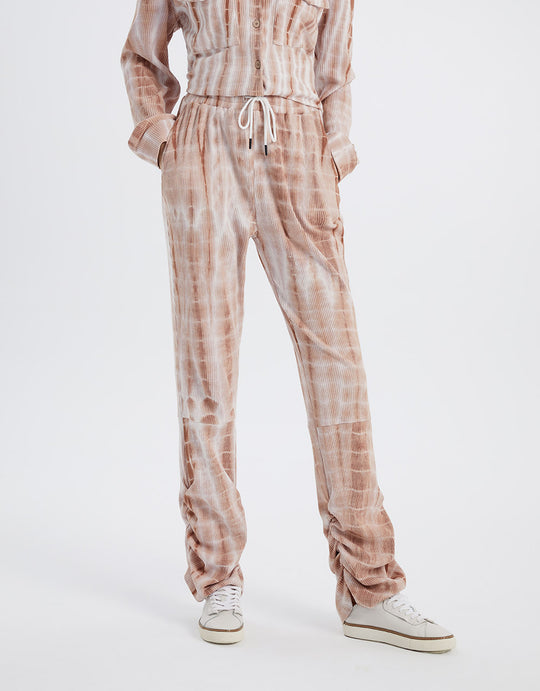 플리츠 포인트 코듀로이 팬츠