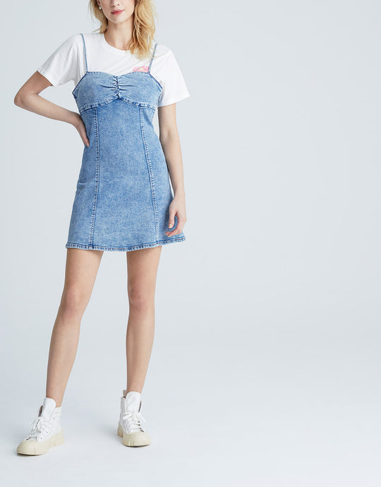 스탠다드 슬리브 크루넥 루즈한 티셔츠