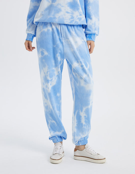 니트 롱 조거 팬츠