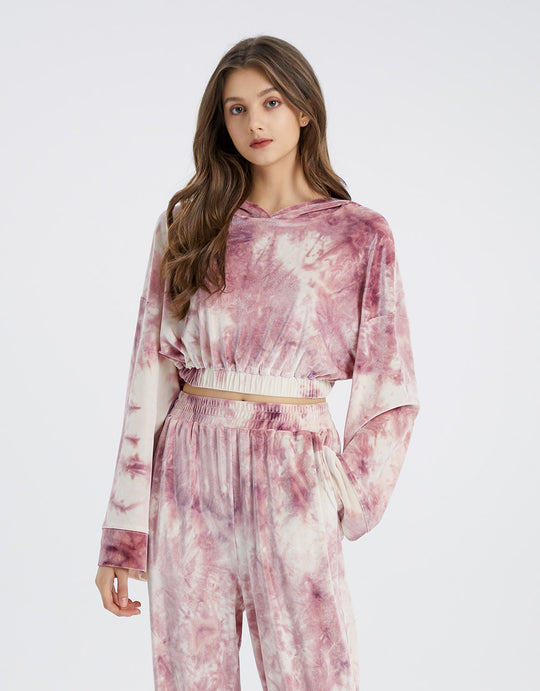 오프 숄더 후드 루즈핏 맨투맨