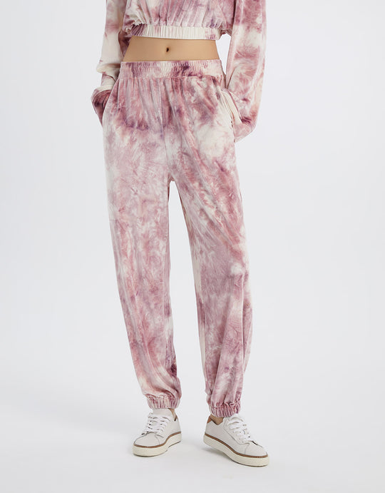 니트 롱 조거 팬츠