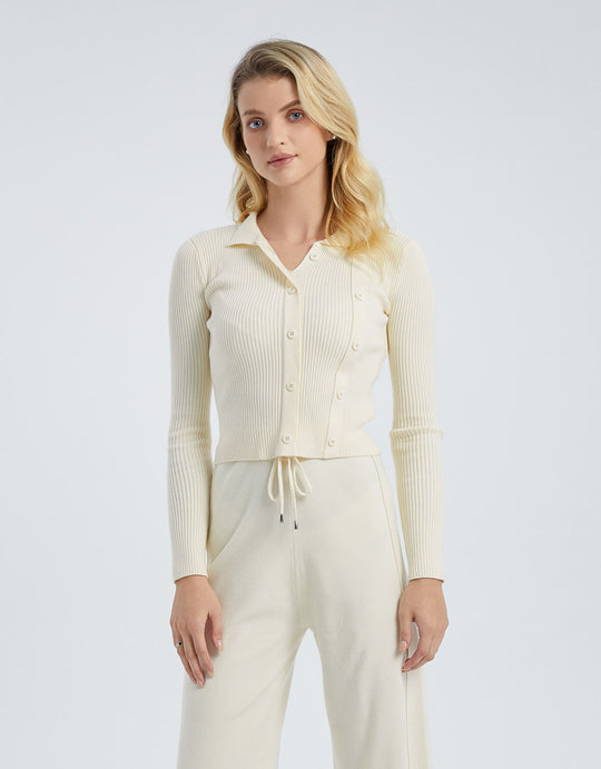 캐주얼 니트 티셔츠