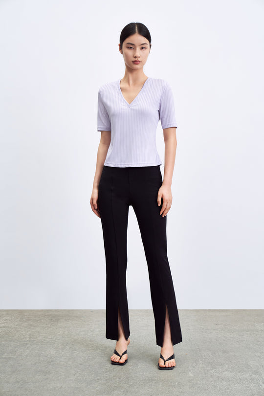 스탠다드 V 넥 레귤러 티셔츠