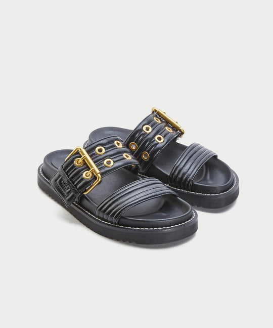 라운드토우 슬리퍼