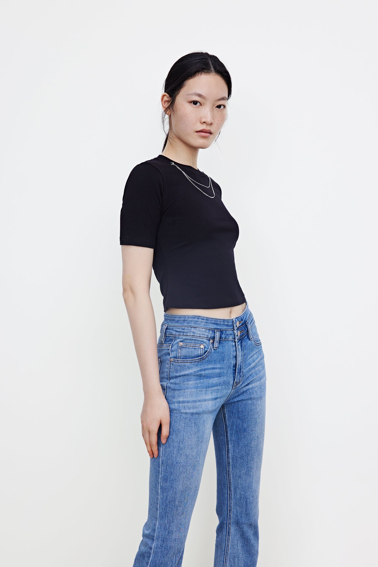 스탠다드 크루 넥 레귤러 티셔츠