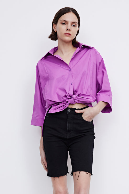 셔츠 슬리브 셔츠 카라 셔츠