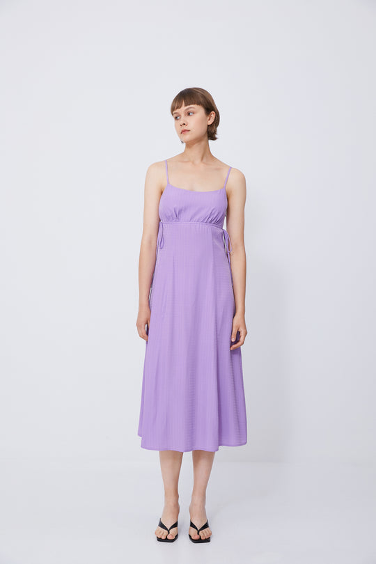 슬리브리스 크루넥 스케이터 드레스