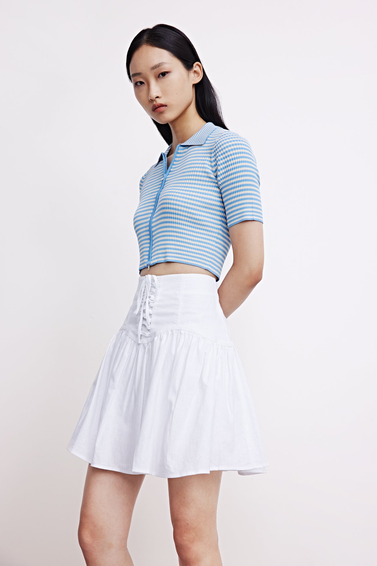 셔츠 카라 가디건