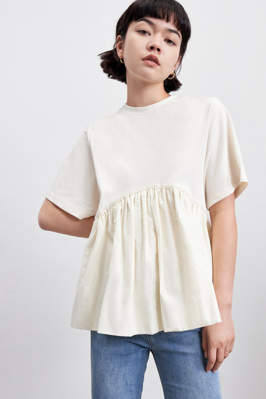 크루넥 레귤러 티셔츠