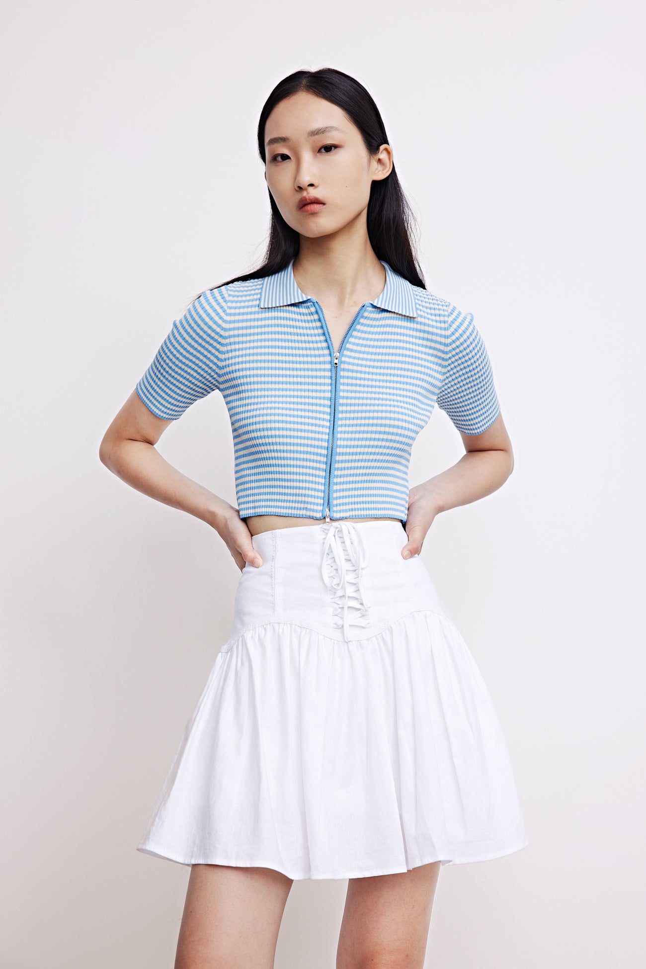 셔츠 카라 가디건