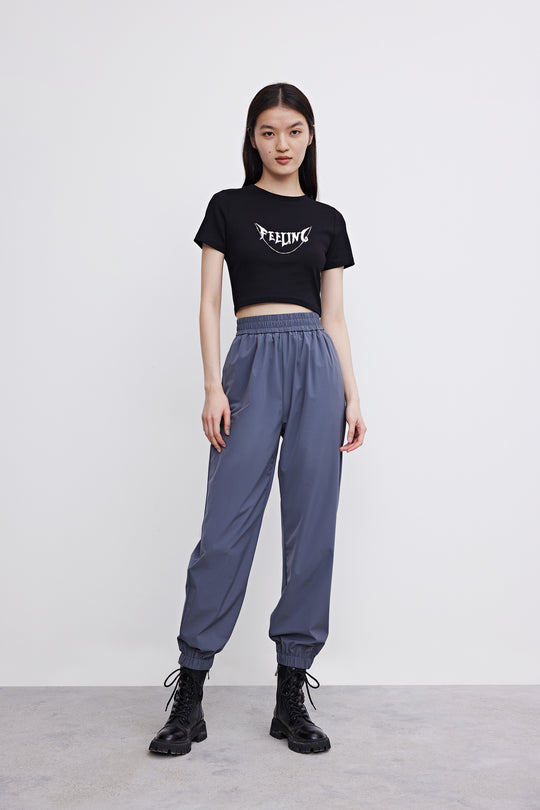 스탠다드 크루 넥 스키니 티셔츠