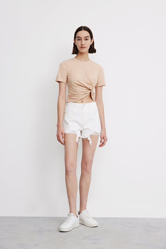 보그 데님 숏팬츠