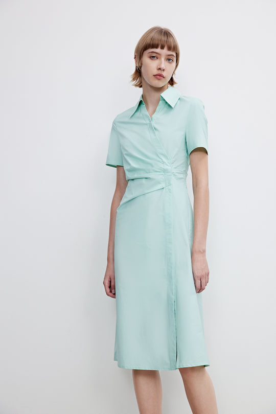 V넥 A-Line 드레스