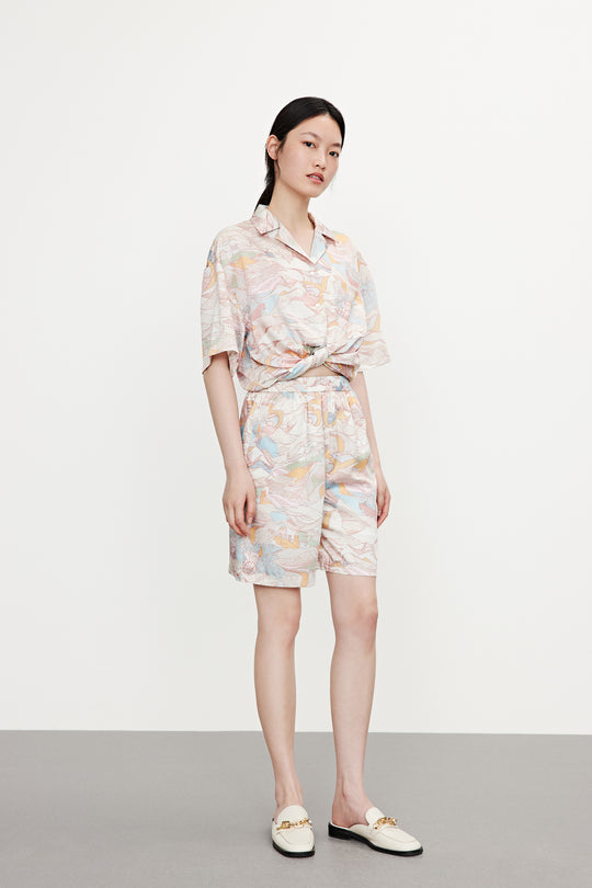 어반 루즈핏 숏팬츠