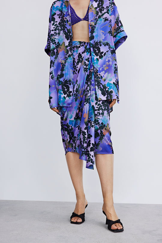 미디 스트레이트 스커트