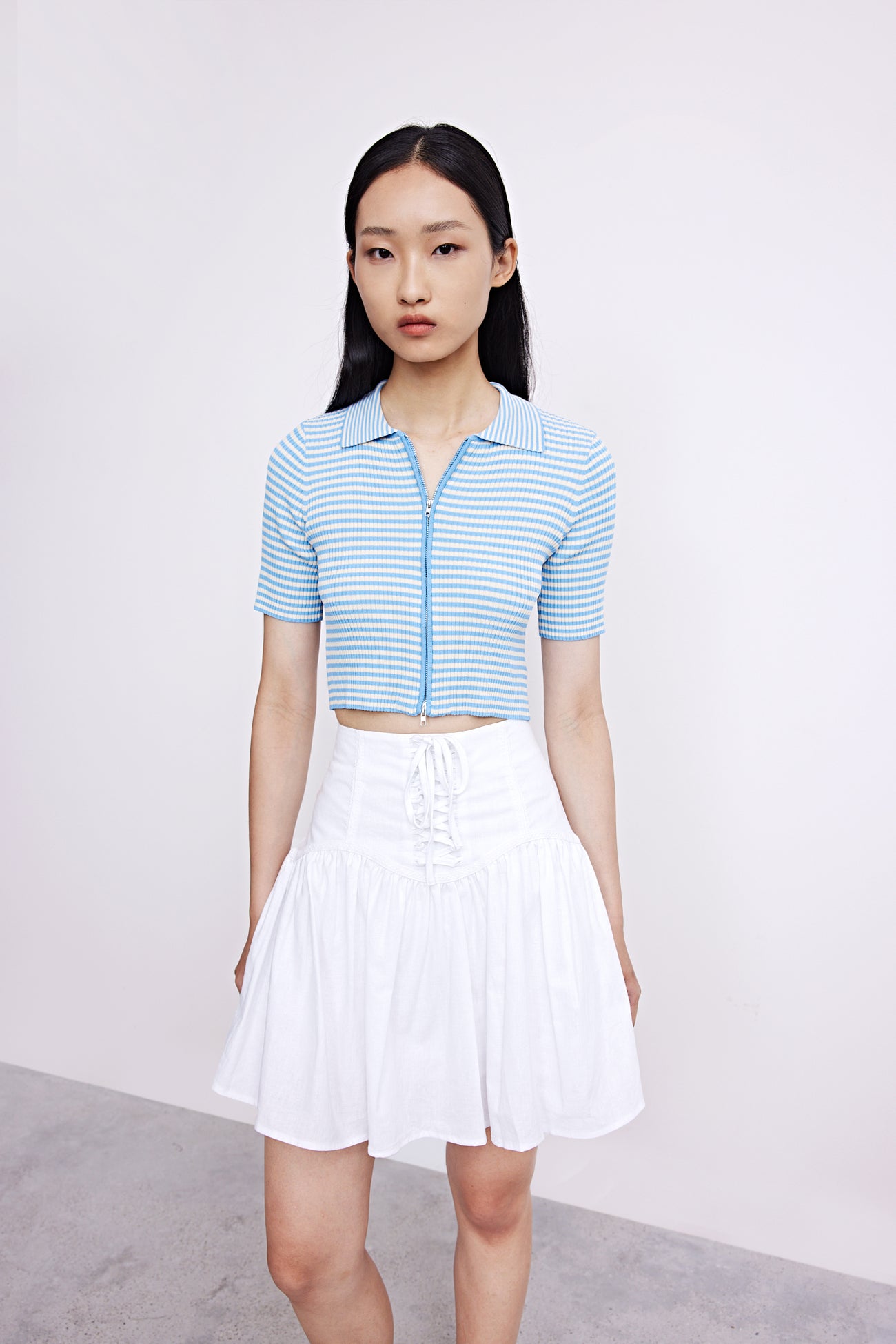 셔츠 카라 가디건