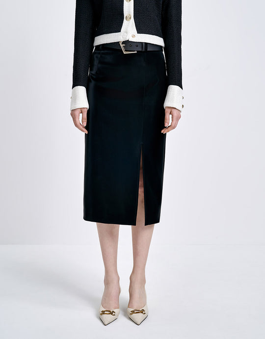 스플릿 헴 스커트