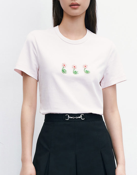 베이직 크루넥 티셔츠