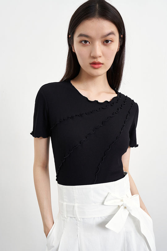 스탠다드 크루 넥 레귤러 티셔츠