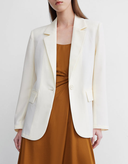 싱글 브레스트 블레이저