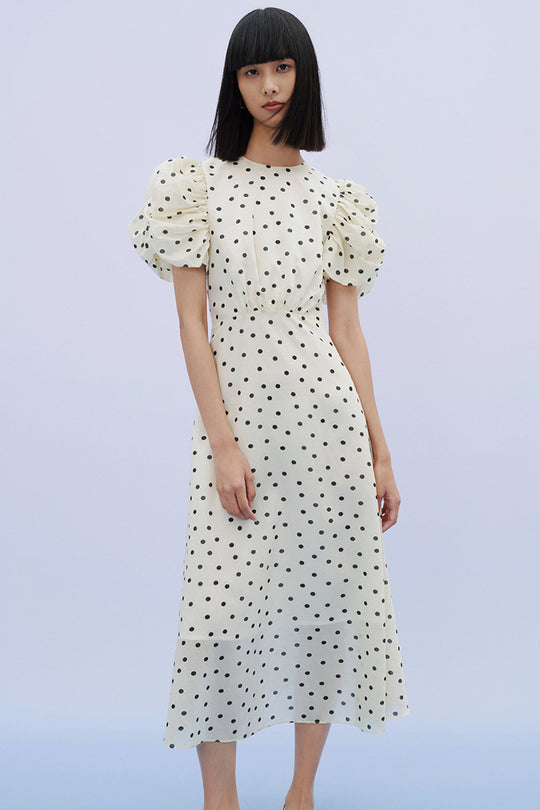 크루넥 A-Line 드레스