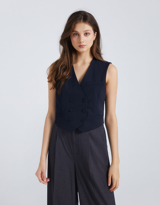 맀래머 V넥 뷔에스트