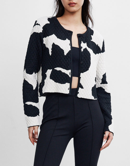 크루 넥 크롭 스웨터