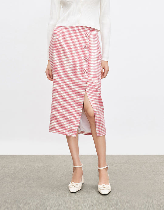 미디 스트레이트 스커트