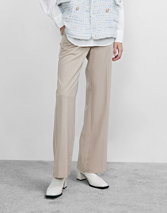 화섬 롱 스트레이트 팬츠