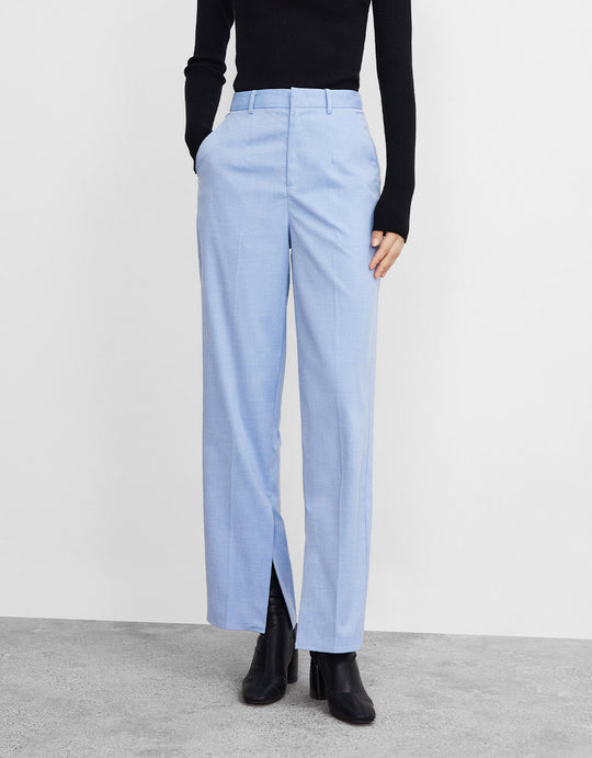 스트레이트 테일러드 팬츠