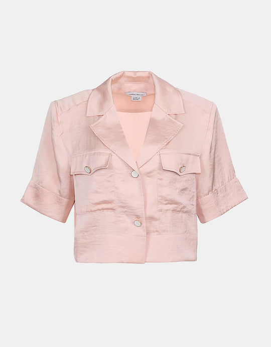 플랩 포켓 버튼 업 셔츠