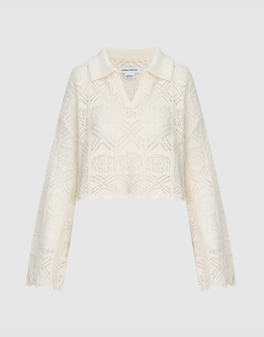 포인텔 니트 탑