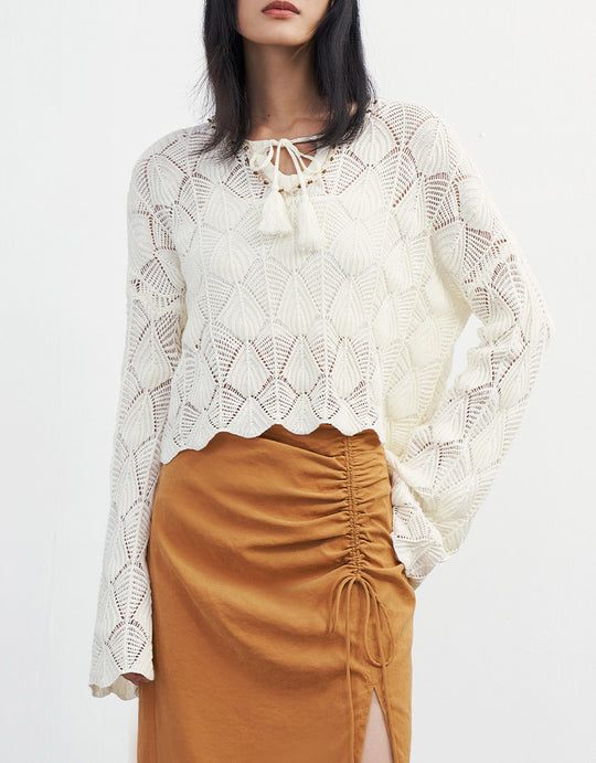 포인텔 니트 탑