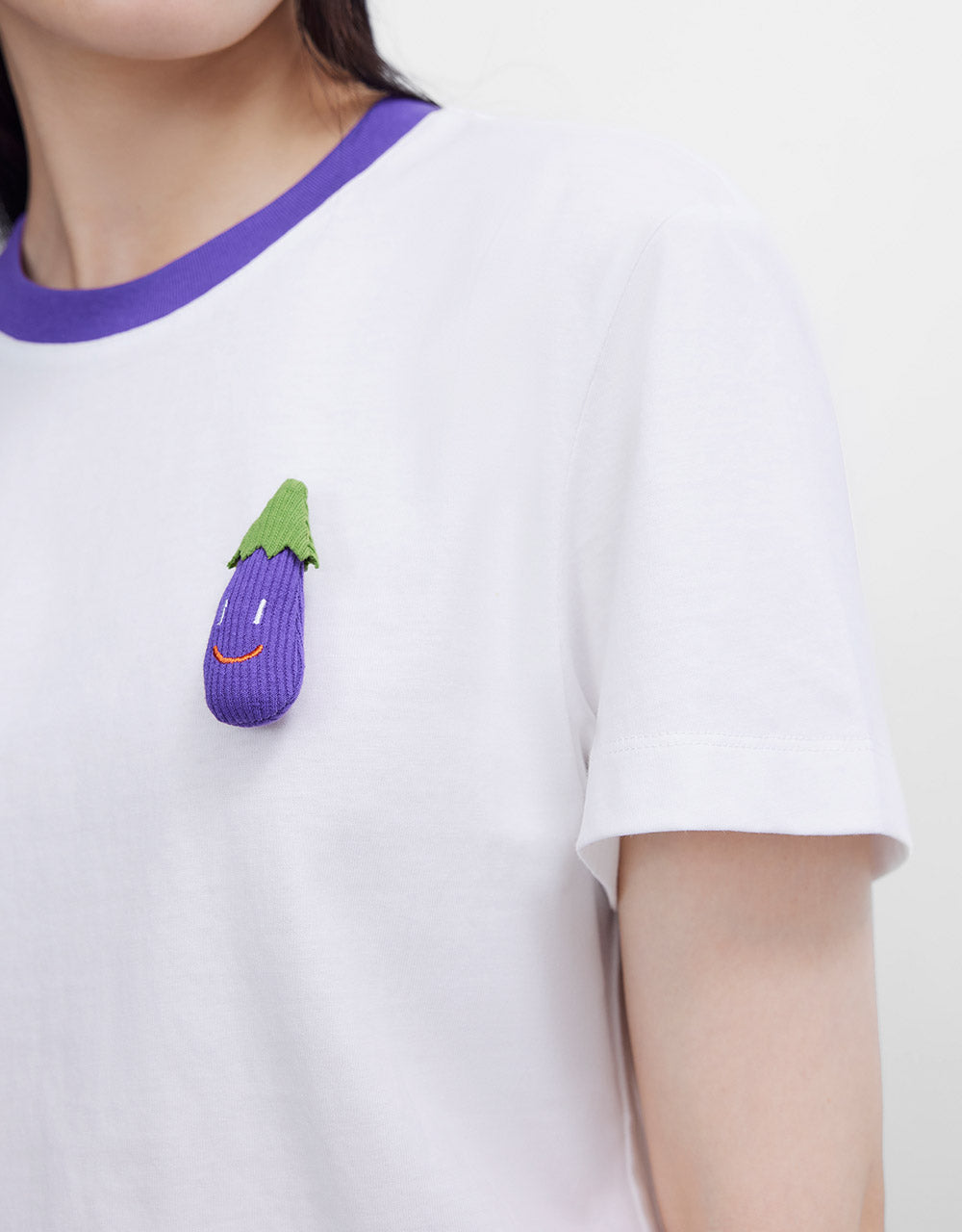 크루넥 베이직 티셔츠