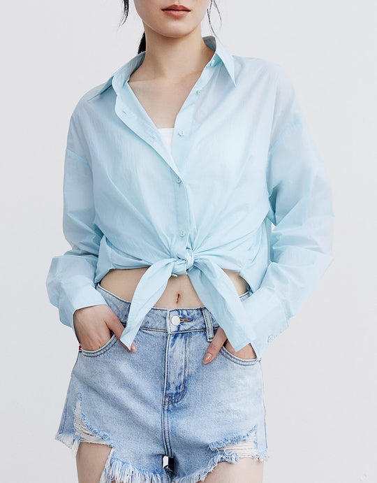 클래식 라펠 셔츠