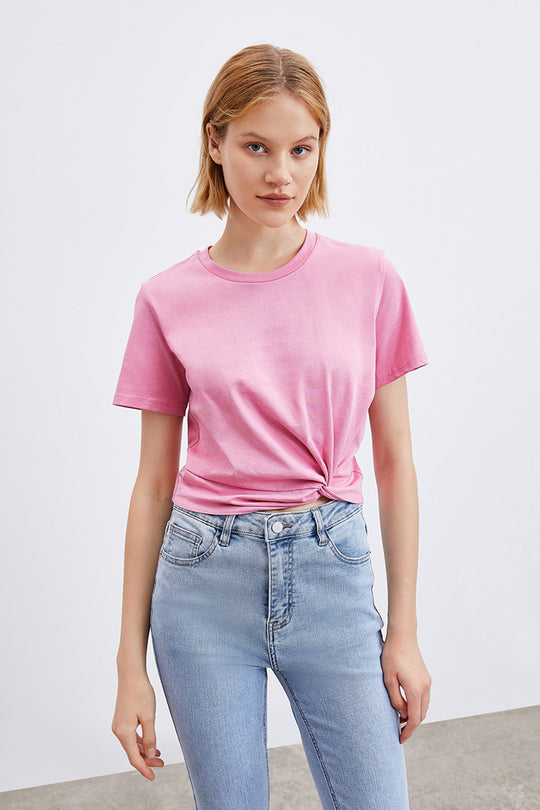 스탠다드 크루 넥 레귤러 티셔츠