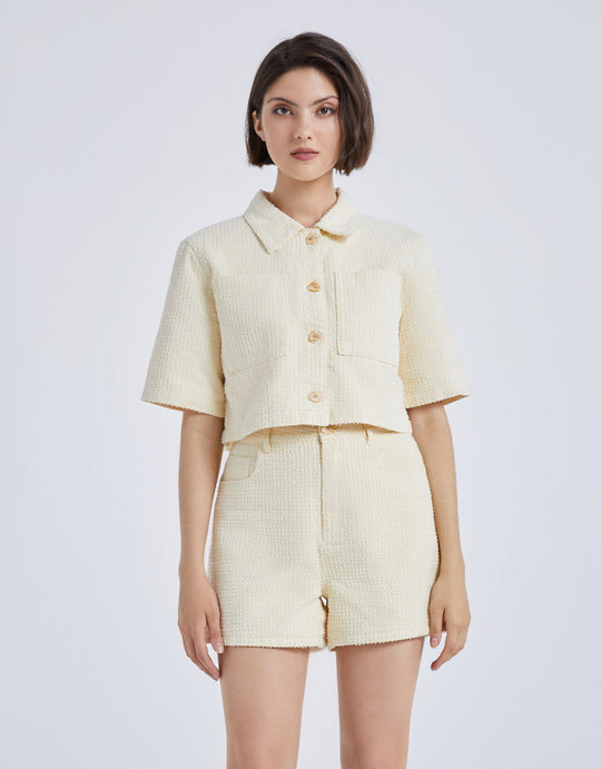 셔츠 카라 데님 셔츠