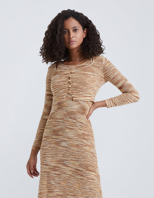 보트 넥 가디건